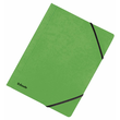 Eckspanner A4 für 250Blatt grün Karton Esselte 44202 Produktbild