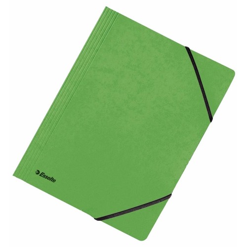 Eckspanner A4 für 250Blatt grün Karton Esselte 44202 Produktbild Front View L