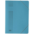 Eckspanner chic A4 für 150Blatt blau Karton Elba 400010053 Produktbild