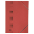 Eckspanner chic A4 für 150Blatt rot Karton Elba 400010059 Produktbild