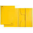 Jurismappe mit 3 Klappen A4 für 250Blatt gelb Karton Leitz 3924-00-15 Produktbild
