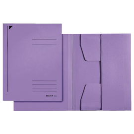 Jurismappe mit 3 Klappen A4 für 250Blatt violett Karton Leitz 3924-00-65 Produktbild