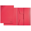 Jurismappe mit 3 Klappen A4 für 250Blatt rot Karton Leitz 3924-00-25 Produktbild