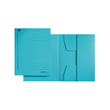 Jurismappe mit 3 Klappen A5 für 250Blatt blau Karton Leitz 3925-00-35 Produktbild