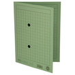 Umlaufmappe mit zwei Sichtlöchern A4 bis 100Blatt grün Karton Elba 1000916660 Produktbild