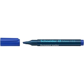 Permanentmarker Maxx 133 1-4mm Keilspitze blau Schneider 113303 Produktbild