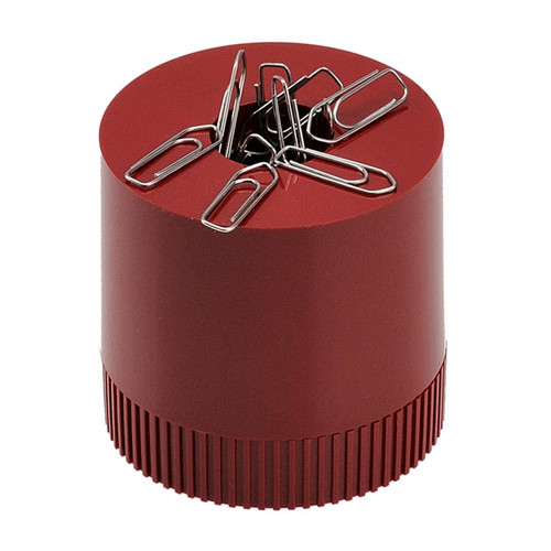 Klammernspender Clip-Boy weinrot magnetisch Arlac 211-12 Produktbild Front View L
