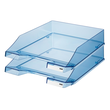 Briefkorb Standard für A4 243x57x335mm blau transparent kunststoff HAN 1026-X-26 Produktbild Additional View 1 S