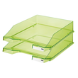 Briefkorb Standard für A4 243x57x335mm grün transparent kunststoff HAN 1026-X-27 Produktbild Additional View 1 S