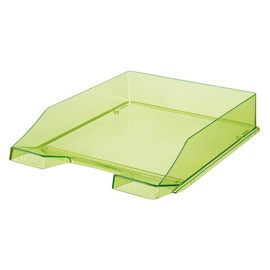 Briefkorb Standard für A4 243x57x335mm grün transparent kunststoff HAN 1026-X-27 Produktbild