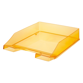 Briefkorb Standard für A4 243x57x335mm orange transparent kunststoff HAN 1026-X-28 Produktbild