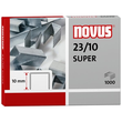 Heftklammern 23/10 SUPER Novus 042-0531 für ca. 70 Blatt (PACK=1000 STÜCK) Produktbild