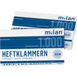 Heftklammern 24/6 verzinkt Milan 505M (PACK=1000 STÜCK) Produktbild