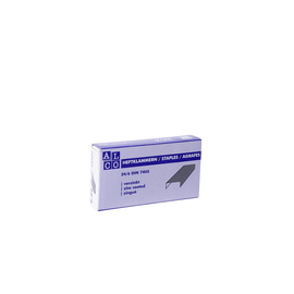 Heftklammern 24/6 verzinkt 505 (PACK=1000 STÜCK) Produktbild