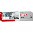 Heftklammern 26/6 Novus 040-0160 für ca. 25 Blatt (PACK=5000 STÜCK) Produktbild