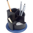 Multiköcher Linear drehbar Durchmesser 150mm/H 112mm schwarz-blau Kunststoff Helit H6390593 Produktbild Additional View 1 S