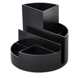 Köcher Rundbox Durchmesser 14cm/H 12,5cm ECO schwarz Kunststoff Maul 41176-90.ECO Produktbild