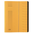 Ordnungsmappe chic mit Gummizug A4 mit 12 Fächern gelb Karton Elba 400001991 Produktbild