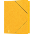 Ordnungsmappe mit 9 Fächern und Gummizug mit 3 Klappen A4 gelb Karton RNK 4616-1 Produktbild