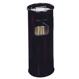 Standascher mit Abfallsammler 2l + 17l schwarz Metall Durable 3330-01 Produktbild