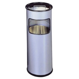 Standascher mit Abfallsammler 2l + 17l silber Metall Durable 3330-23 Produktbild