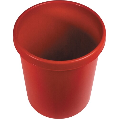 Papierkorb Standard 30l rot Helit H6106125 Produktbild Front View L