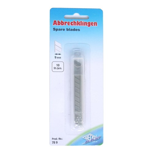 Ersatzklingen für Schneidemesser 9mm Wedo 789 (DS=10 STÜCK) Produktbild Additional View 1 L