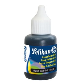 Stempelfarbe 84 wasserfest deckend 30ml schwarz Pelikan 300004212 (FL=30 MILLILITER) Produktbild