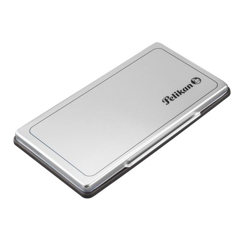 Stempelkissen 1 9x16cm schwarz Metall Pelikan 100436055 Produktbild Additional View 2 L