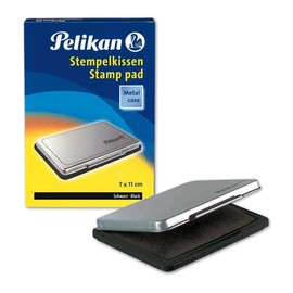 Stempelkissen 2 7x11cm schwarz Metall Pelikan 100436057 Produktbild