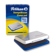 Stempelkissen 3 5x7cm blau Metall Pelikan 100436062 Produktbild