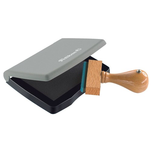 Stempelkissen 3E 5x7cm schwarz Kunststoff Pelikan 300004178 Produktbild