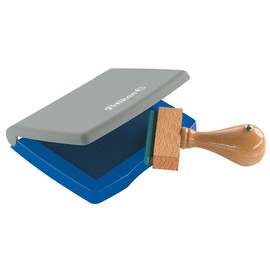 Stempelkissen 3E 5x7cm blau Kunststoff Pelikan 300004179 Produktbild