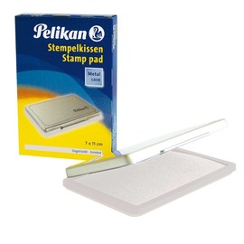 Stempelkissen 2 7x11cm ungetränkt Metall Pelikan 400142578 Produktbild