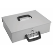 Geldkassette Universal Zählbrett für 225,70¿ und Schacht 355x275x100mm lichtgrau Stahlblech Wedo 150100837 Produktbild