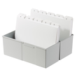 Karteibox A5 228x102x171mm für 450Karten lichtgrau Kunststoff HAN 975-11 Produktbild Additional View 2 S