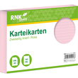 Karteikarten A5 liniert rosa holzfrei RNK 11505 (PACK=100 STÜCK) Produktbild