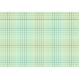 Karteikarten A6 kariert grün holzfrei RNK 11486 (PACK=100 STÜCK) Produktbild