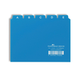 Leitregister A-Z 25-teilig A6quer blau PP Durable 3660-06 Produktbild