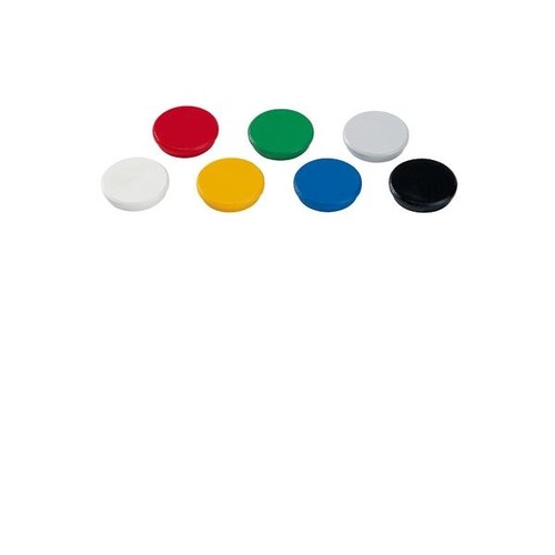 Haftmagnete ø 32mm 800g Haftkraft sortiert Dahle 95532 (SCH=10 STÜCK) Produktbild Front View L