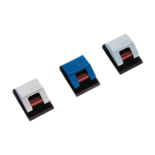 Rollenclip S mit Klemmrollen-Automatik 33x43mm blau selbstklebend MAUL 62410-35 Produktbild Additional View 1 L