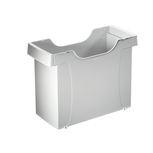 Uni-Box Plus 395x273x170mm für 20 Hängemappen grau Leitz 1908-00-85 Produktbild Front View L