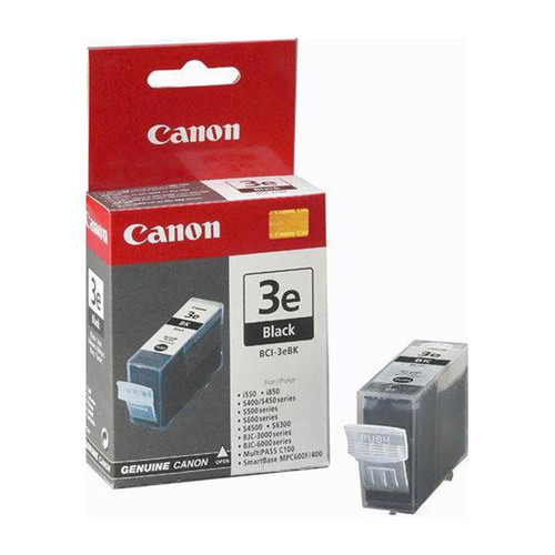 Tintenpatrone BCI-3eBK für Canon Pixma MP780 27ml schwarz Canon 4479a002 Produktbild Front View L