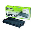 Mehrfachkassette + Thermotransferrolle für Fax T72/74/76/78 144Seiten schwarz Brother PC70 Produktbild