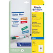Magnet-Schild Inkjet 78x28mm auf A4 Bögen weiß wiederablösbar Zweckform J8871-5 (PACK=90 STÜCK) Produktbild Additional View 2 S