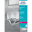 Farblaser+Kopierfolie A4 0,14mm matt transparent selbstklebend Zweckform 3480 (PACK=100 BLATT) Produktbild