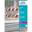 Laser+Kopierfolie A4 0,13mm weiß wetterfest Zweckform 3487 (PACK=100 BLATT) Produktbild