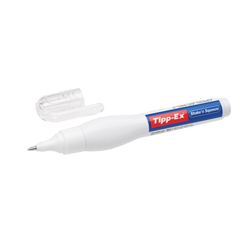 Korrekturstift Standard Shake'n Squeeze 8ml weiß Tipp-Ex 8024203 (ST=8 MILLILITER) Produktbild Additional View 1 L