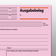 Ausgabebelegebuch A6 quer 50Blatt mit Sicherheitsdruck Sigel AG615 Produktbild Additional View 2 S