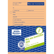 Kurzmitteilung Was war inzwischen A6 hoch 50Blatt Zweckform 1014 Produktbild Additional View 1 S